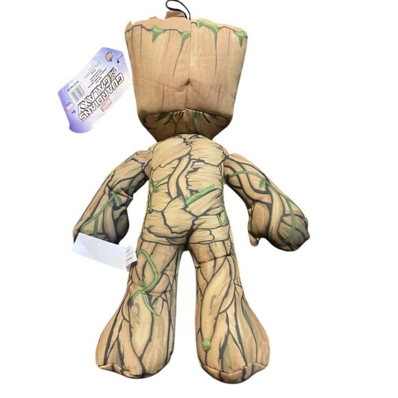 New Marvel Brown Green Baby Groot 14” Guardians Of Galaxy Stuffed Animal Toy - Picture 4 of 7